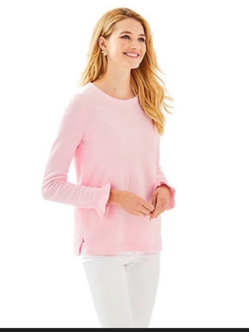 Lilly Pulitzer Light Pink Crewneck Sweater
